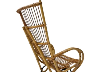 Mid-Century Modern Italian High Back Armchair, 1960s